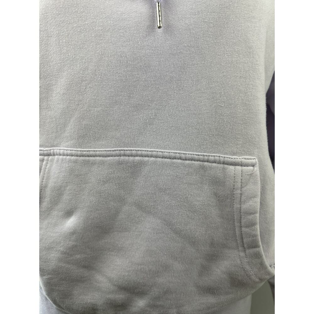 Glossier Limited Edition Lavender Hoodie Embroidered Pullover Sweatshirt Medium - Picture 8 of 16